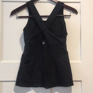 Lululemon Black Bra Tank 6